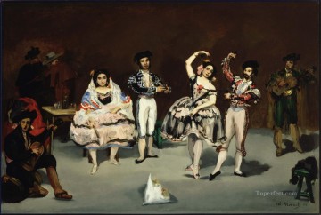 エドゥアール・マネ Painting - スペインのバレエ エドゥアール・マネ